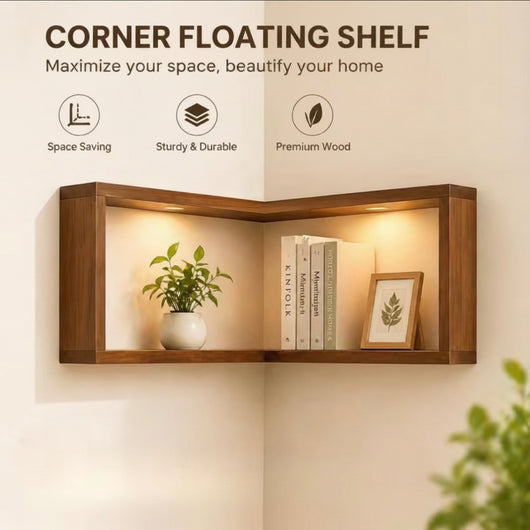 Corner Glow Shelf