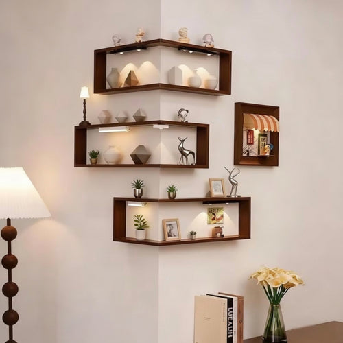Corner Glow Shelf