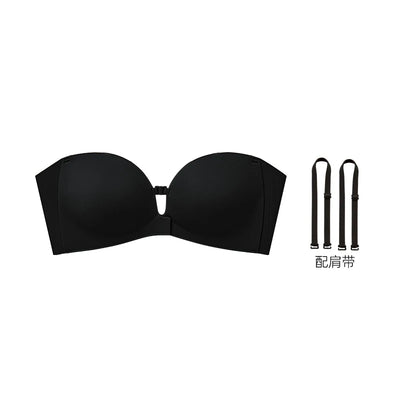 PureShape™ Front-Closure Strapless Push-Up Bra
