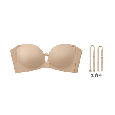 PureShape™ Front-Closure Strapless Push-Up Bra
